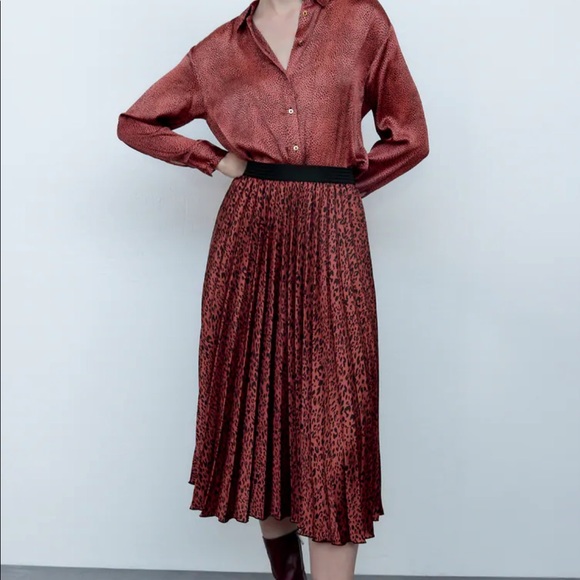 Zara pleated skirt - Picture 3 of 13